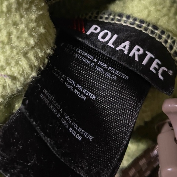 The NORTH FACE Green Fleece Polartec Jacket Small Petite - Picture 10 of 15